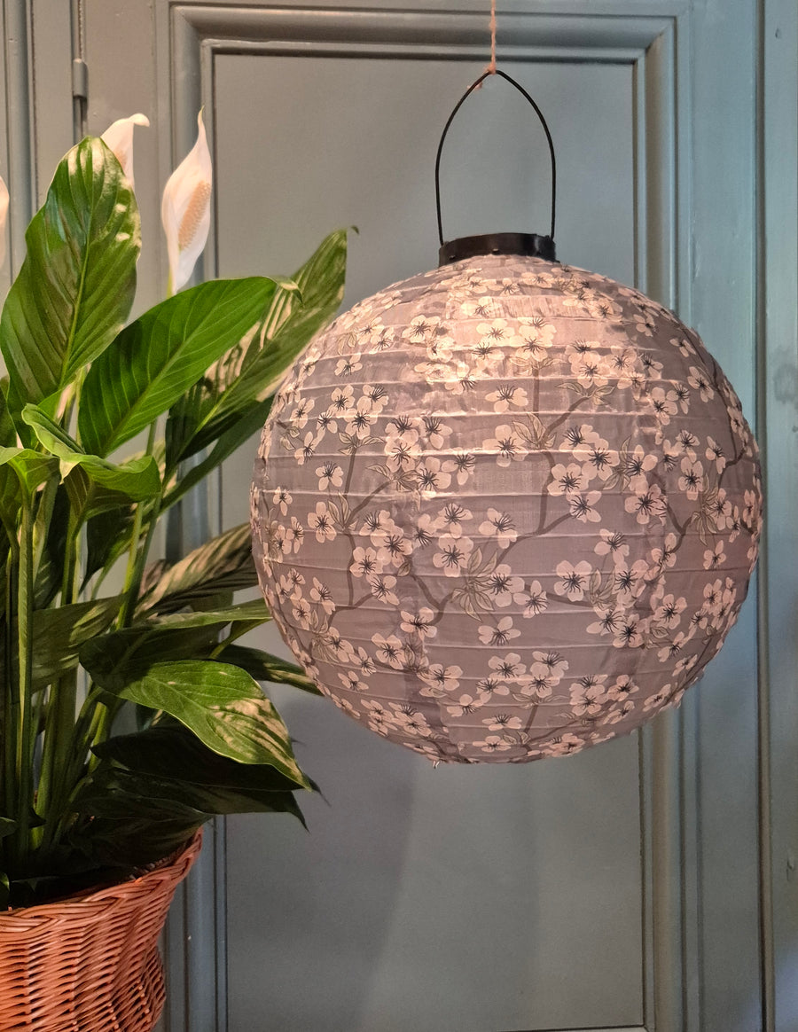 Farolillo LED solar- Azul 30cm