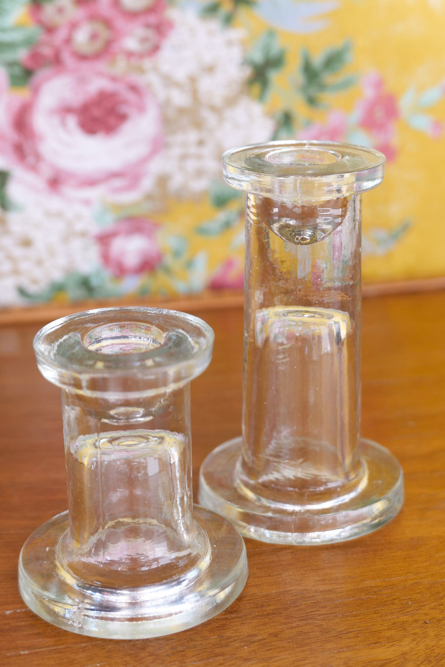 Portavelas "hielo" - 12cm