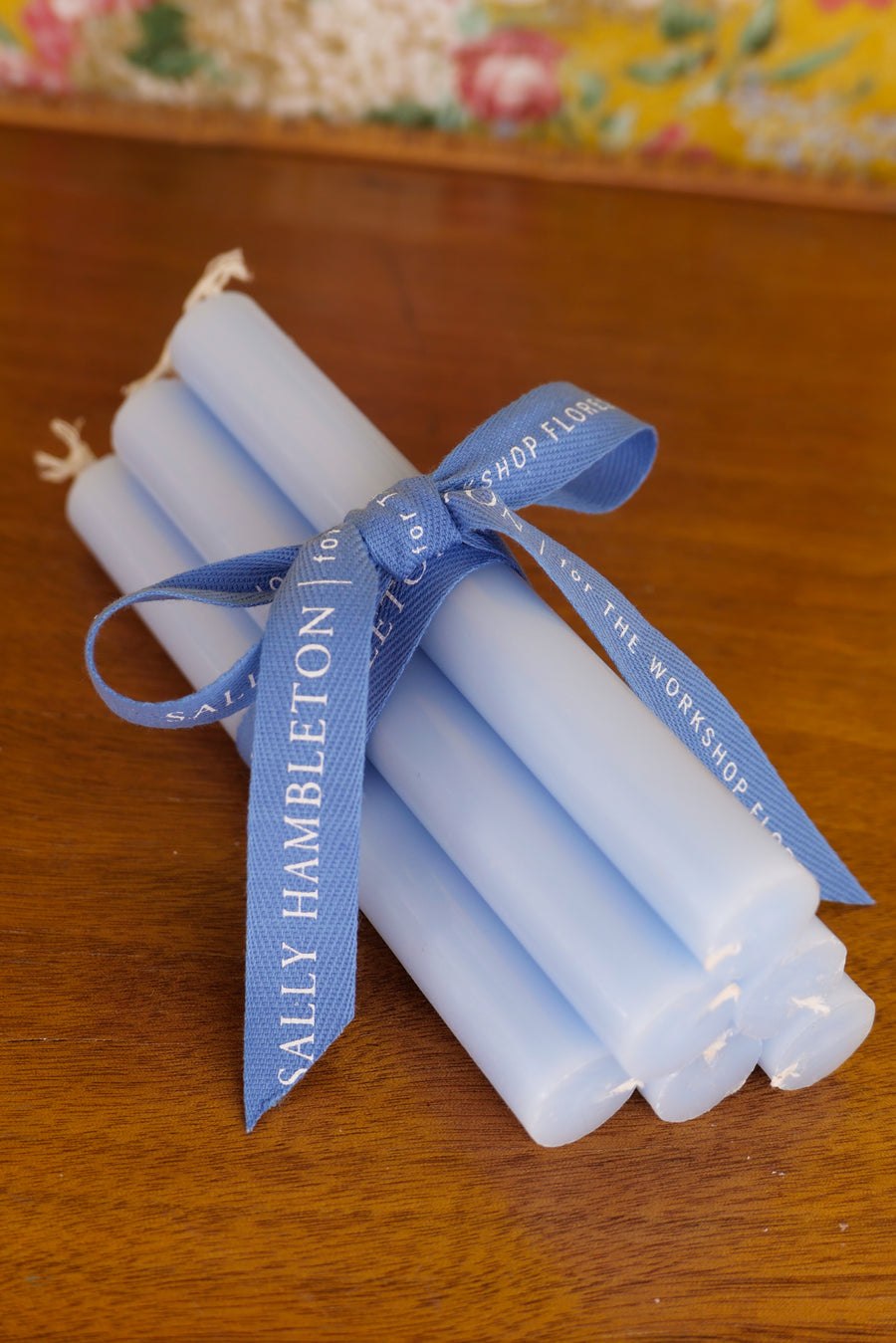 Pack 6 velas- Azul celeste Claro