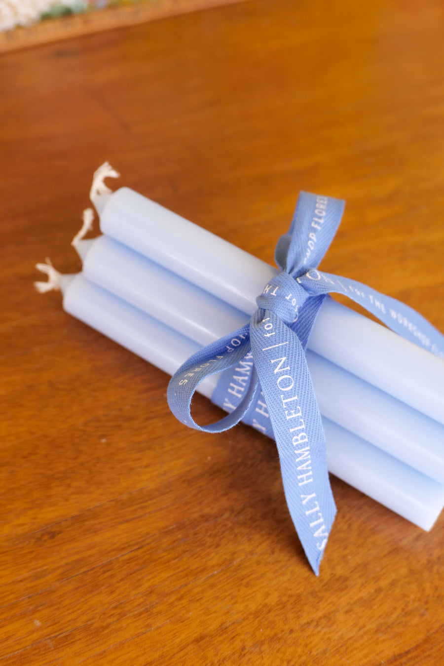 Pack 6 velas- Azul celeste Claro