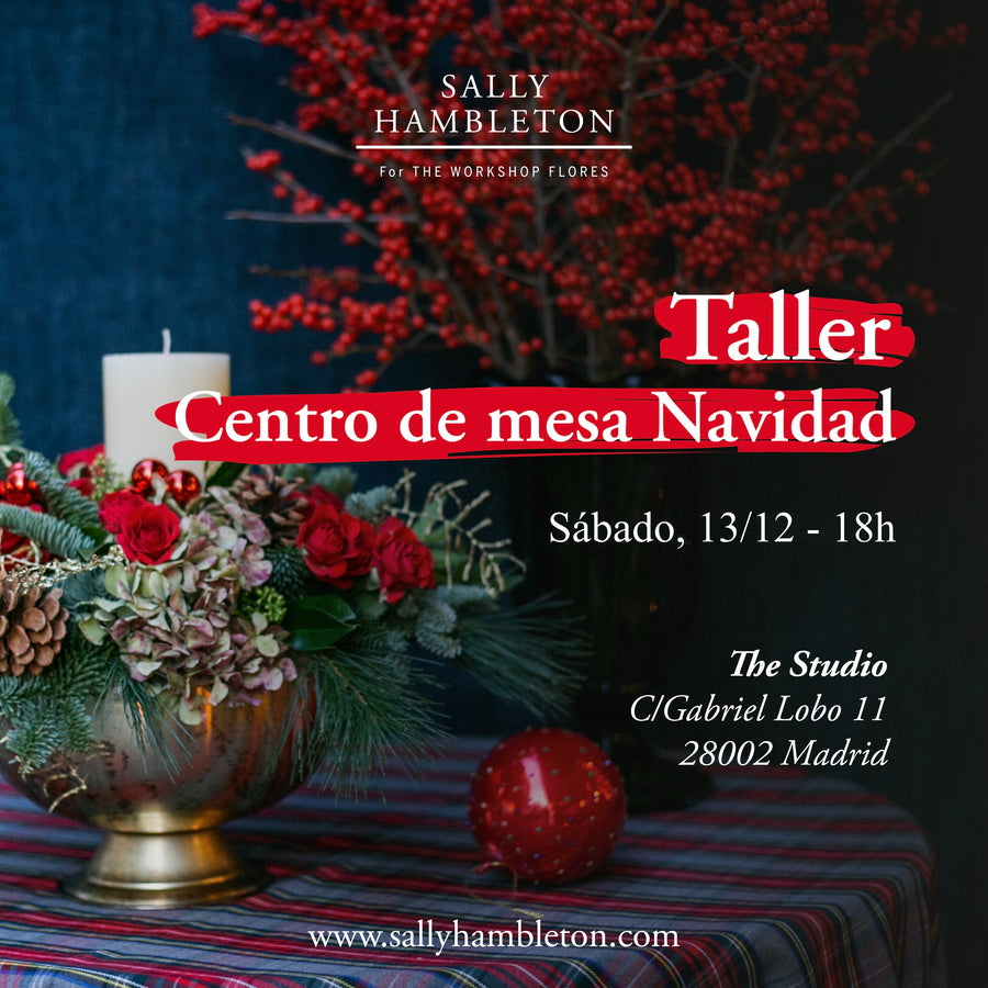 Taller Centro de mesa Navidad con SH – sábado, 13/12 a las 18h