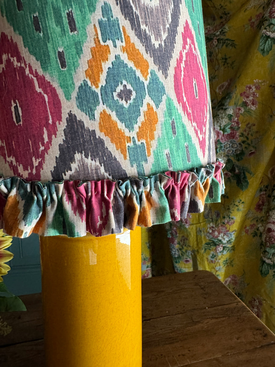 Lámpara "Ikat" Tubular