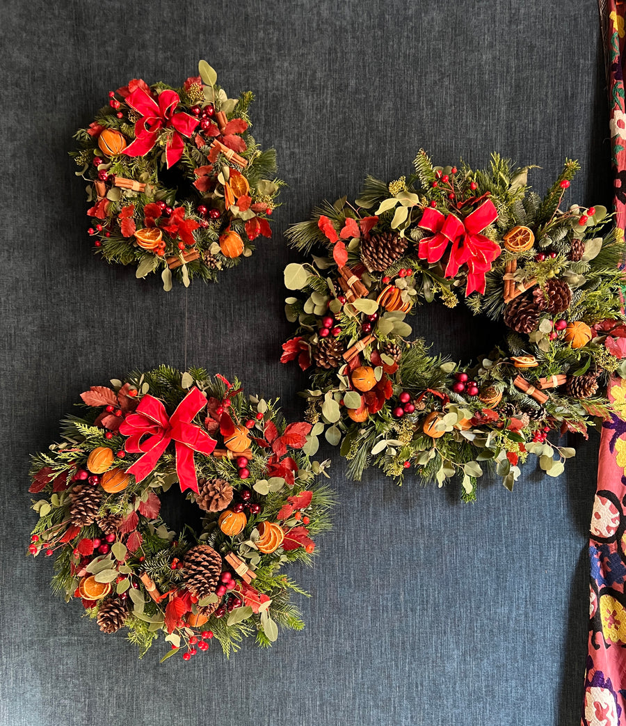 Demostración floral OnLine: Corona de Navidad SH - jueves, 11/12 a las 19h