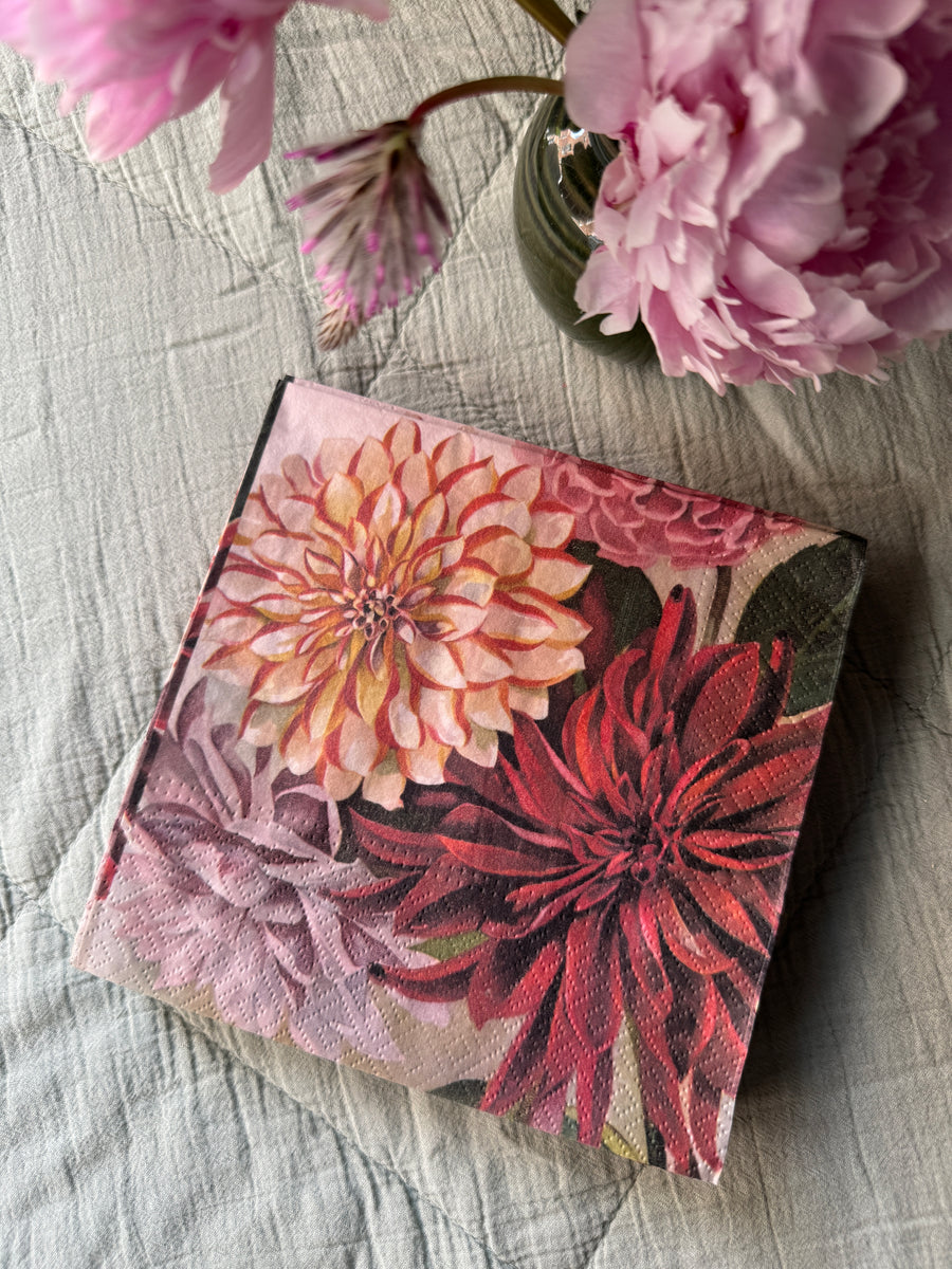 Servilletas papel- L  Dahlia