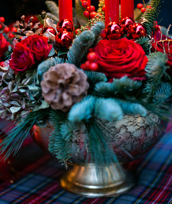 Demostración floral OnLine: Centro de mesa Navidad SH - miércoles, 10/12 19h