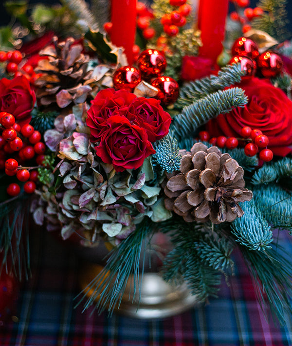 Demostración floral OnLine: Centro de mesa Navidad SH - miércoles, 10/12 19h