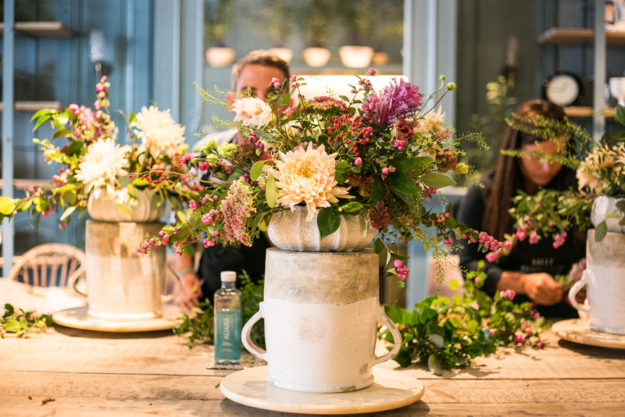 Taller floral - Centro de mesa a la Inglesa con SH – Viernes, 10/10 a las 18h