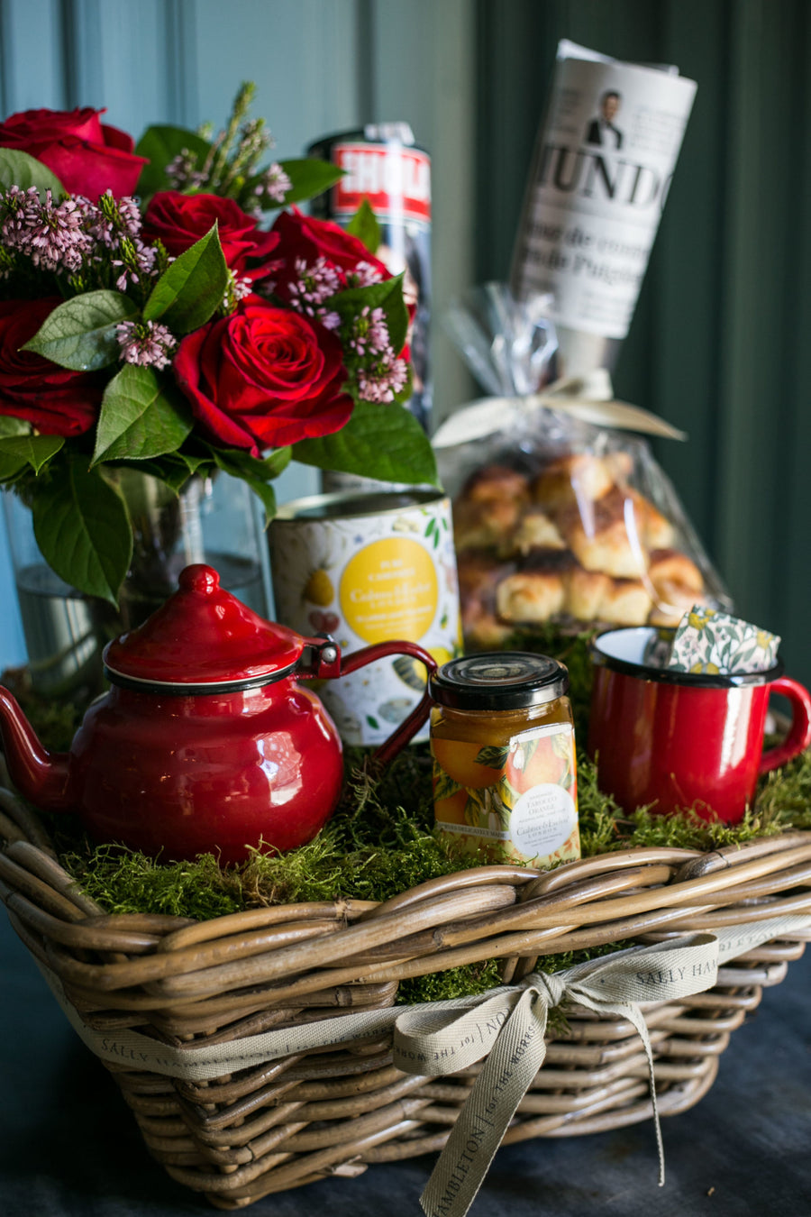 Cesta de desayuno Navidad