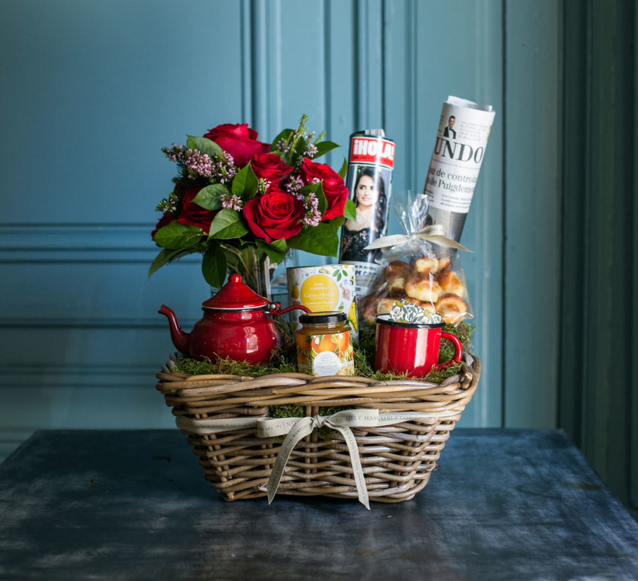 Cesta de desayuno Navidad