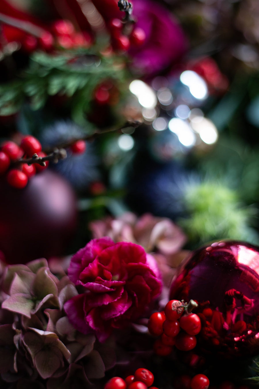 Corona de Navidad deluxe