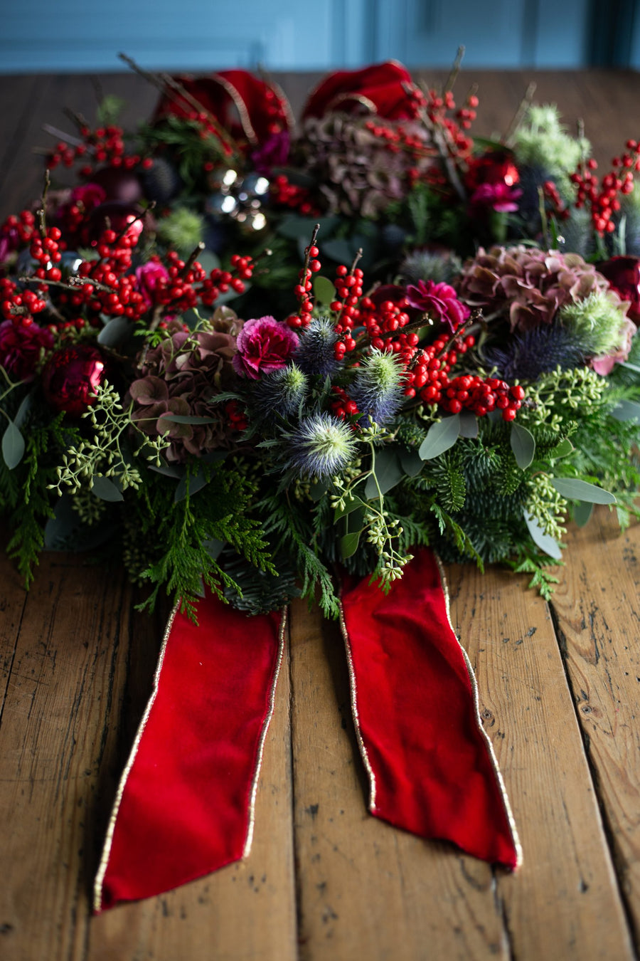 Corona de Navidad deluxe