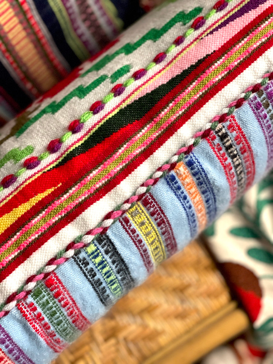 Almohadón Extremeño tejido a mano - Blanco - X