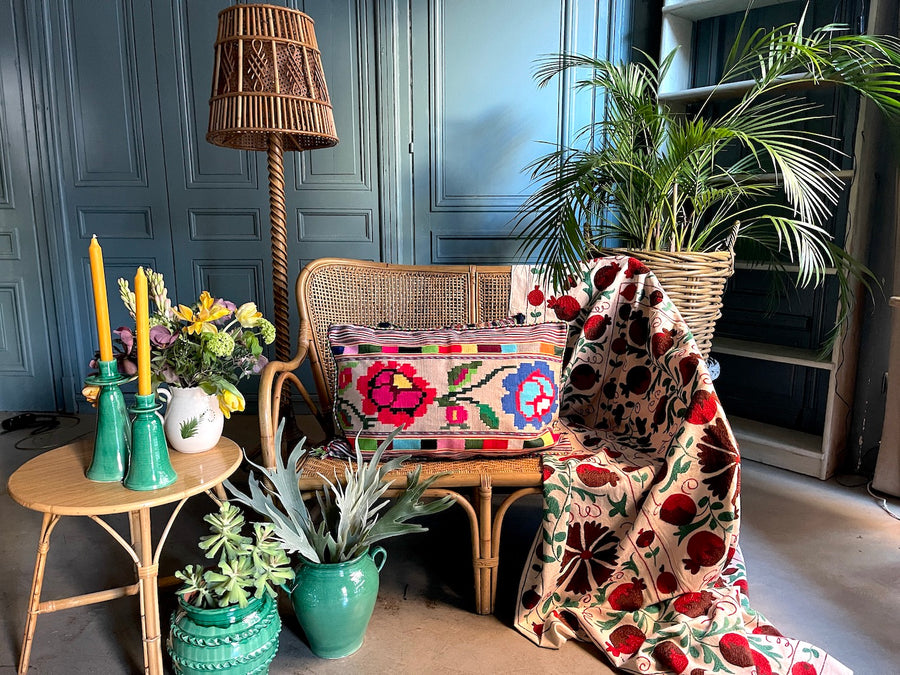 Almohadón Extremeño tejido a mano - Topo - XXI