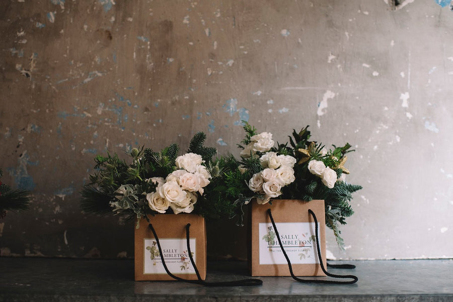 Flores XMAS en bolsa