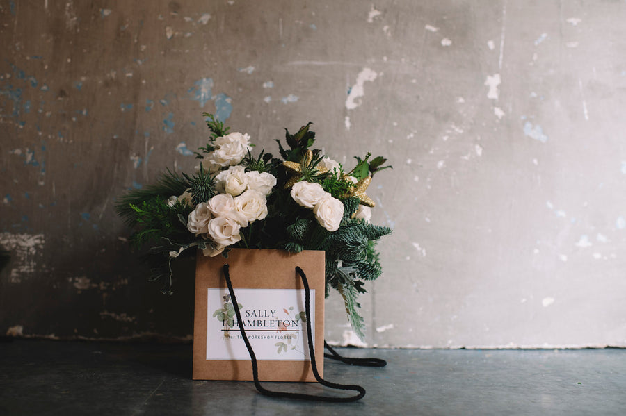 Flores XMAS en bolsa