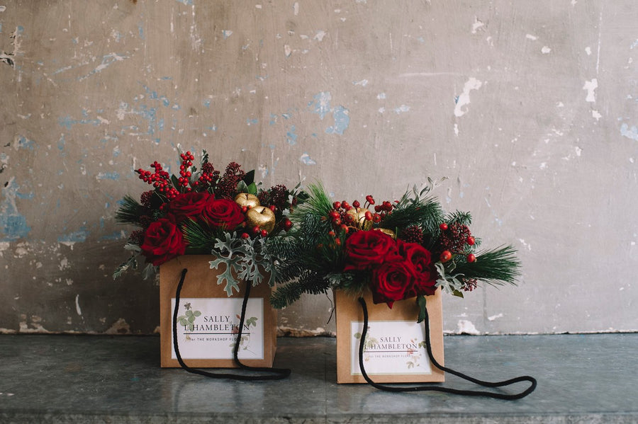 Flores XMAS en bolsa